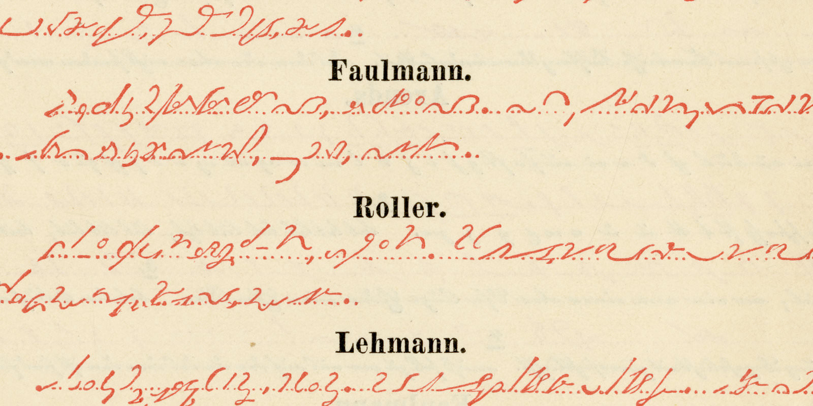Stenographie I - II ca 1897 historische Bildtafel Holzstich
