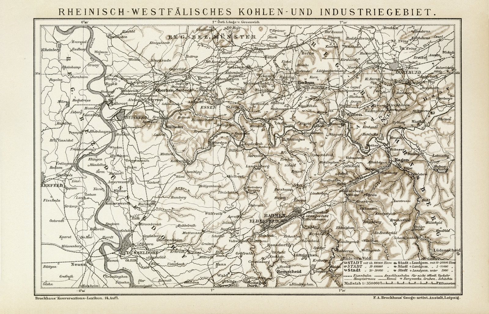 Ruhrgebiet Historische Karte 1892 ruhrgebiet-historische-karte-1892