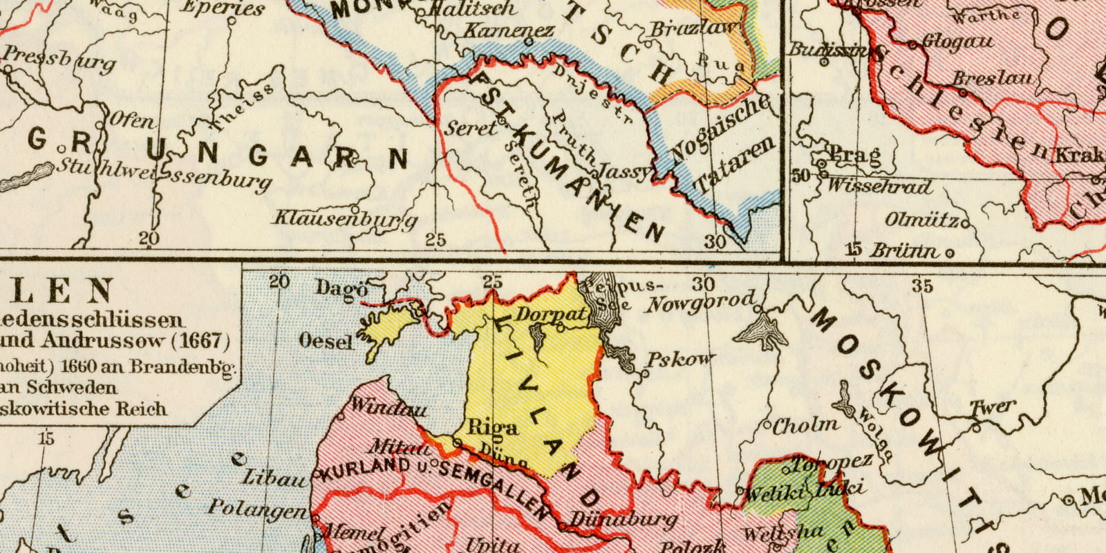 Polen Geschichtskarten ca 1928 historische Karte Lithographie