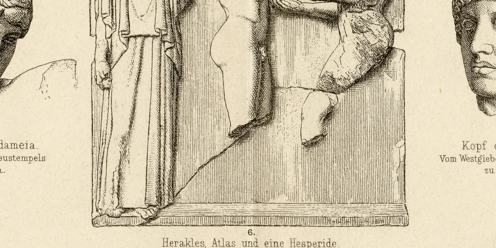 Bildhauerkunst III ca 1893 historische Bildtafel Holzstich