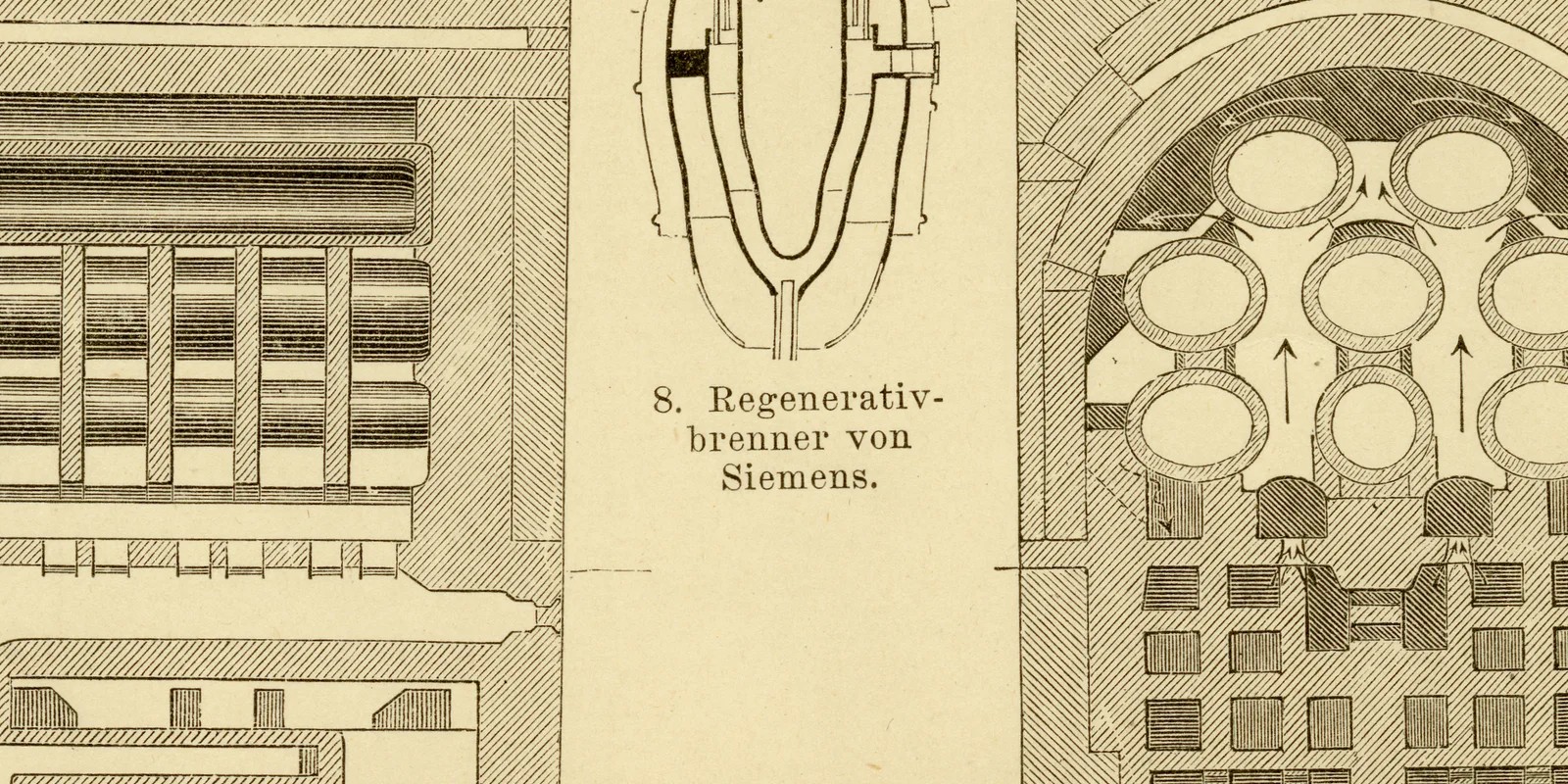 Gasbeleuchtung ca 1884 historische Grafik Holzstich