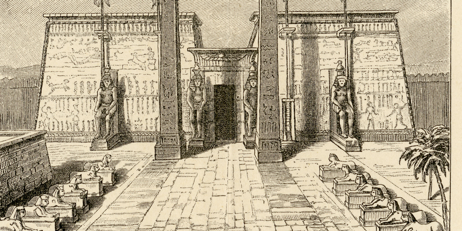 Architektur I ca 1893 historische Bildtafel Holzstich