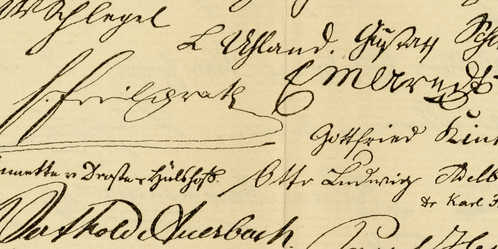 Autographen berühmter Personen III - IV ca 1893 historische Bildtafel Holzstich