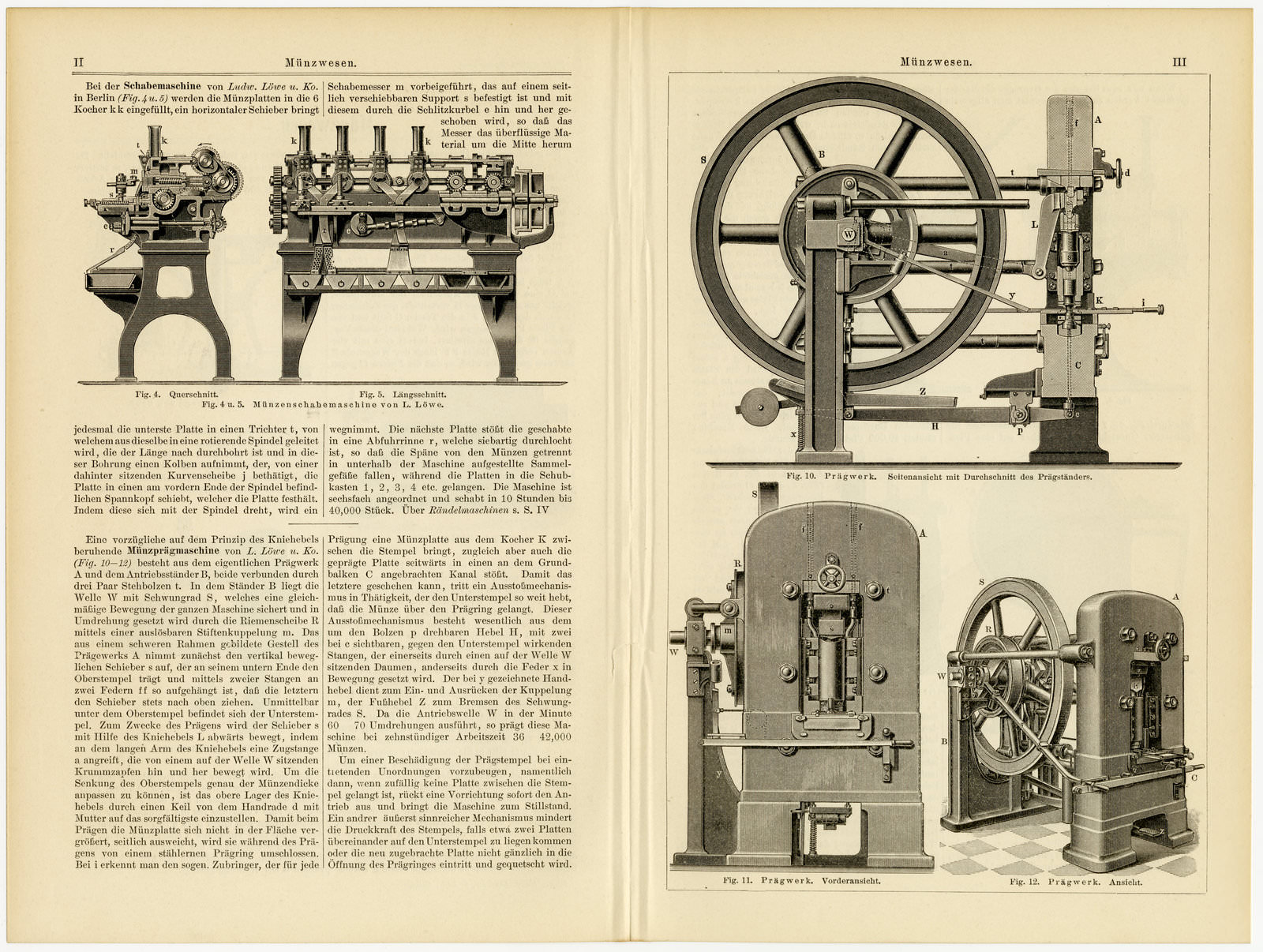Münzwesen ca 1896 historische Bildtafel Holzstich