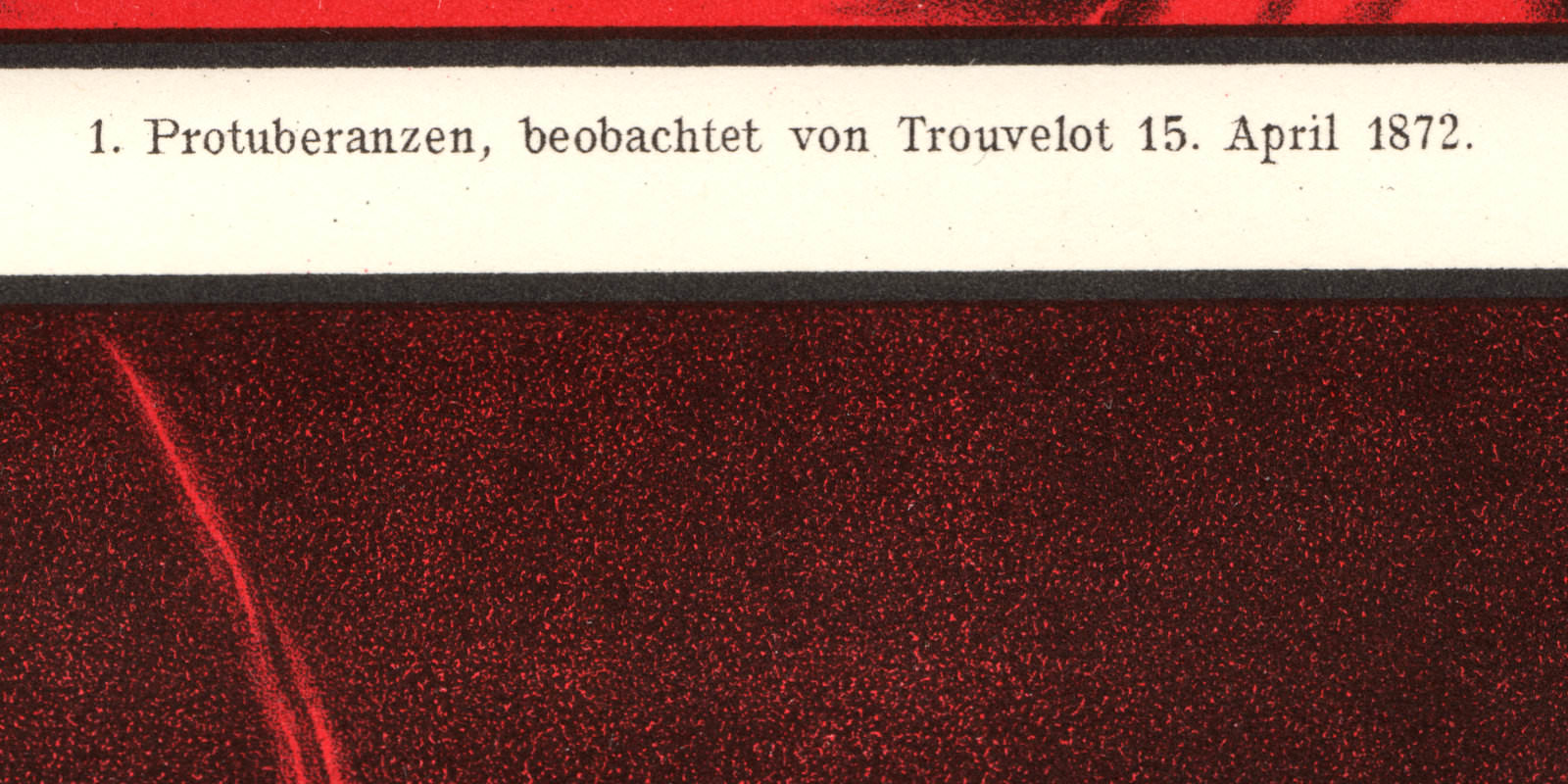 Sonne III historischer Druck Lithographie ca 1907