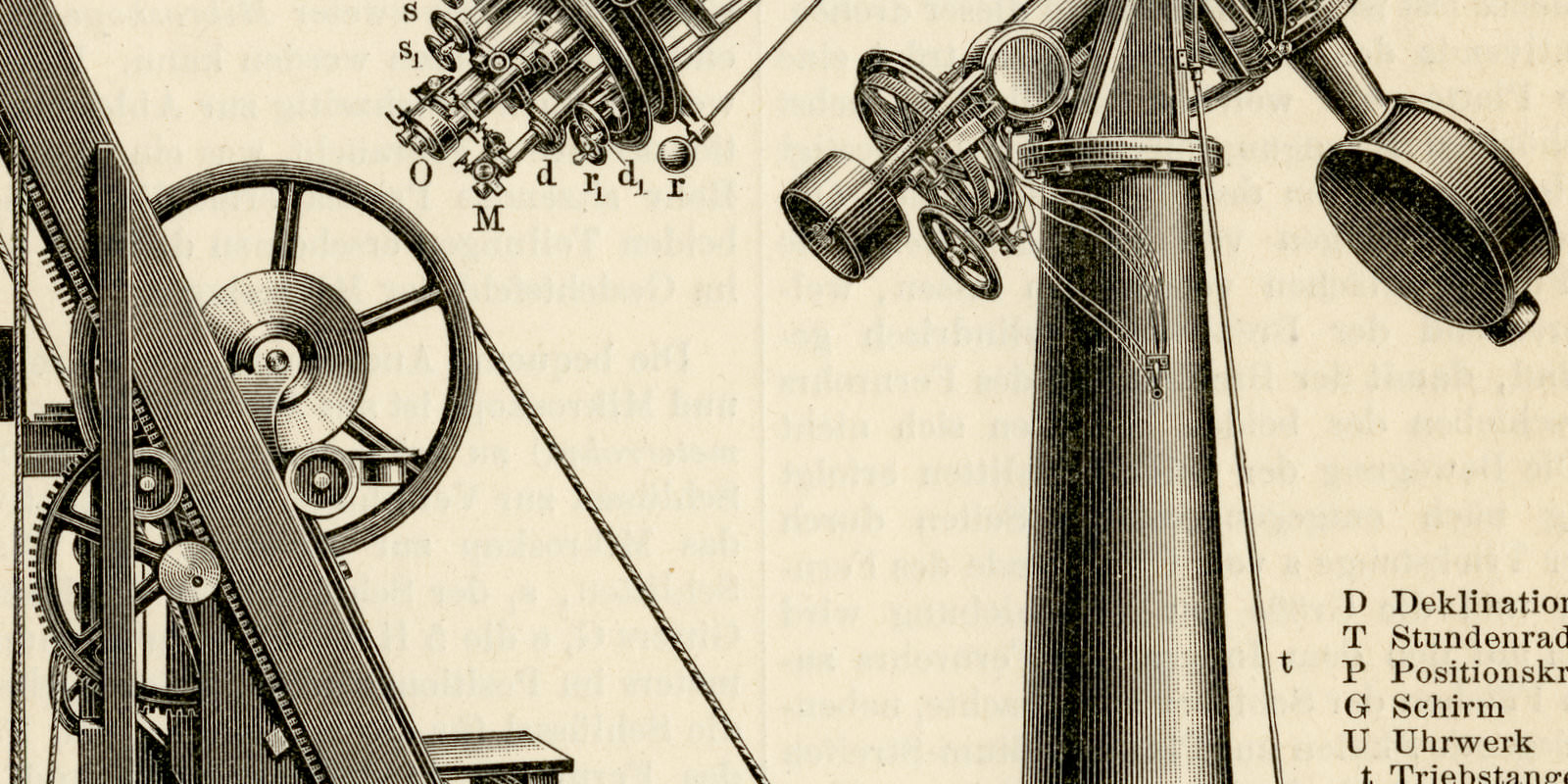 Heliometer ca 1895 historische Bildtafel Holzstich