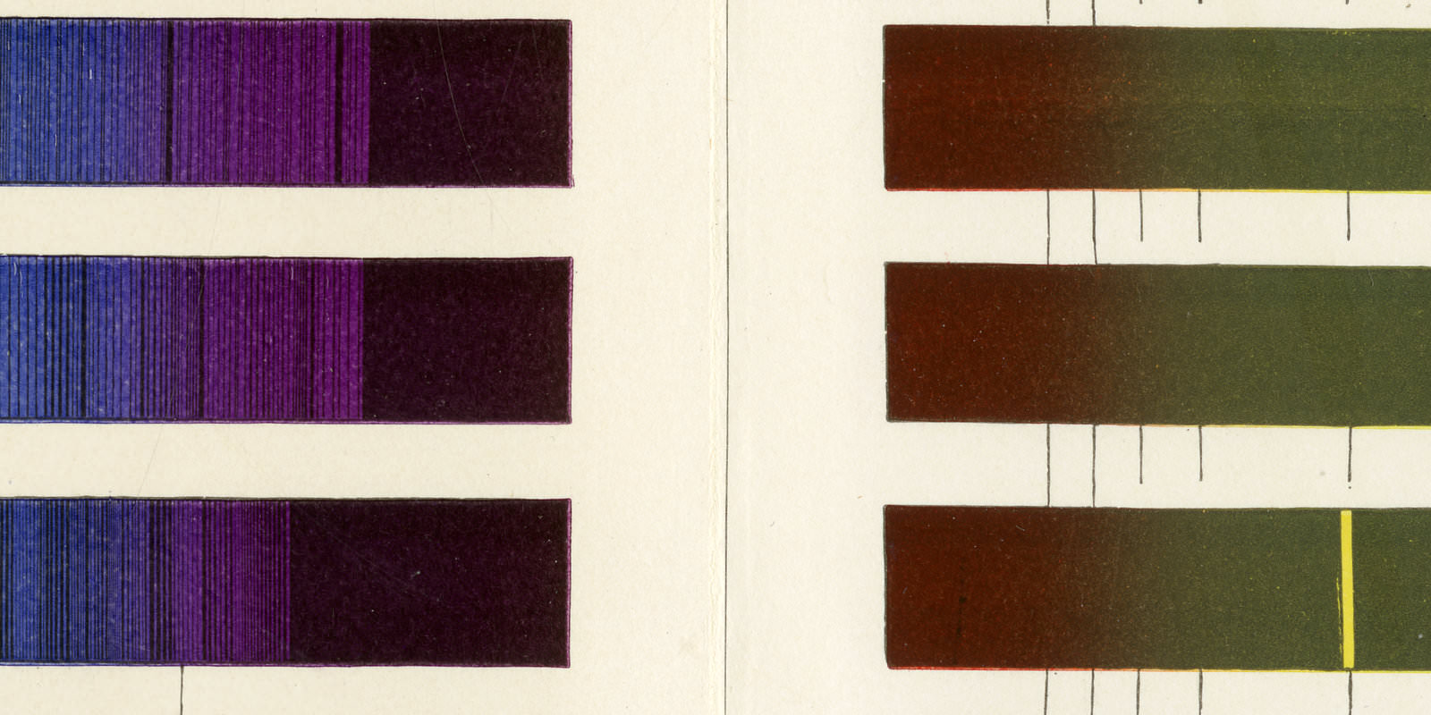 Spektralanalyse ca 1897 historische Bildtafel Chromolithographie