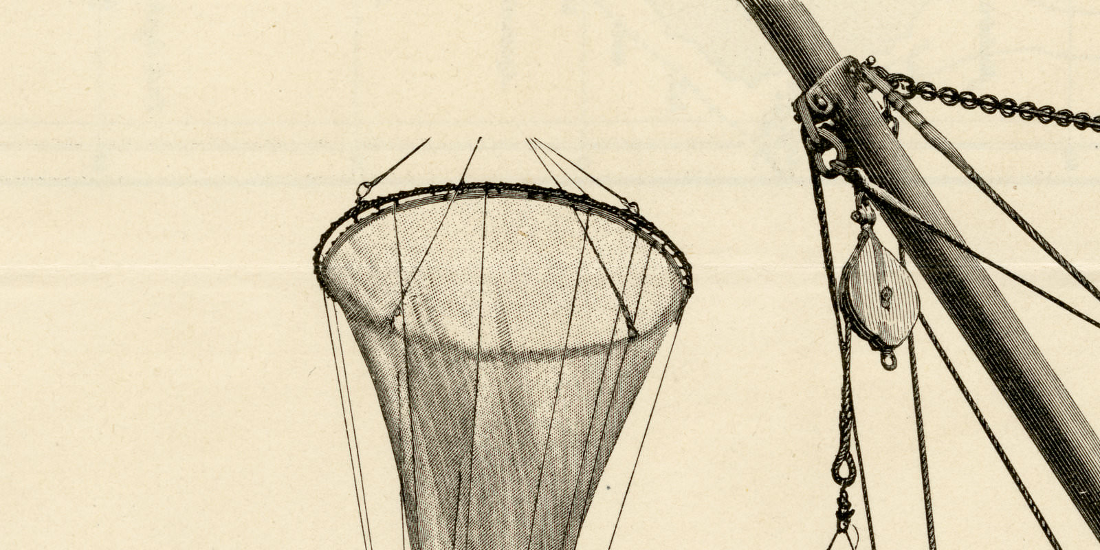 Tiefseeforschung I - II ca 1900 historischer Druck Autotypie
