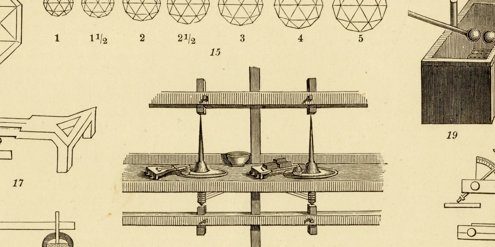 Edelsteinschleiferei ca 1883 historische Grafik Holzstich