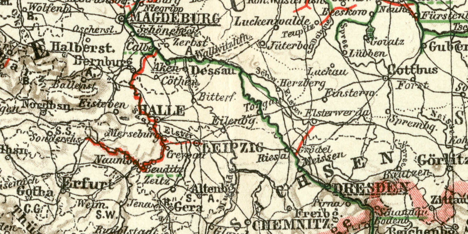 Die Schiffahrtsstrassen des Deutschen Reiches historische Landkarte Lithographie ca 1910