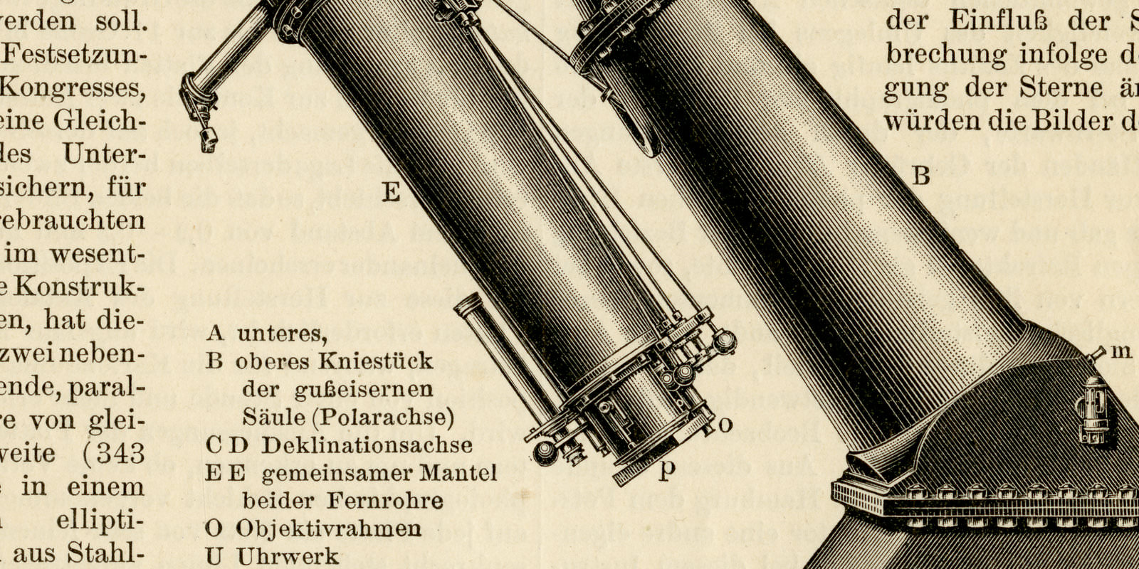 Astrophotographie ca 1893 historische Bildtafel Holzstich