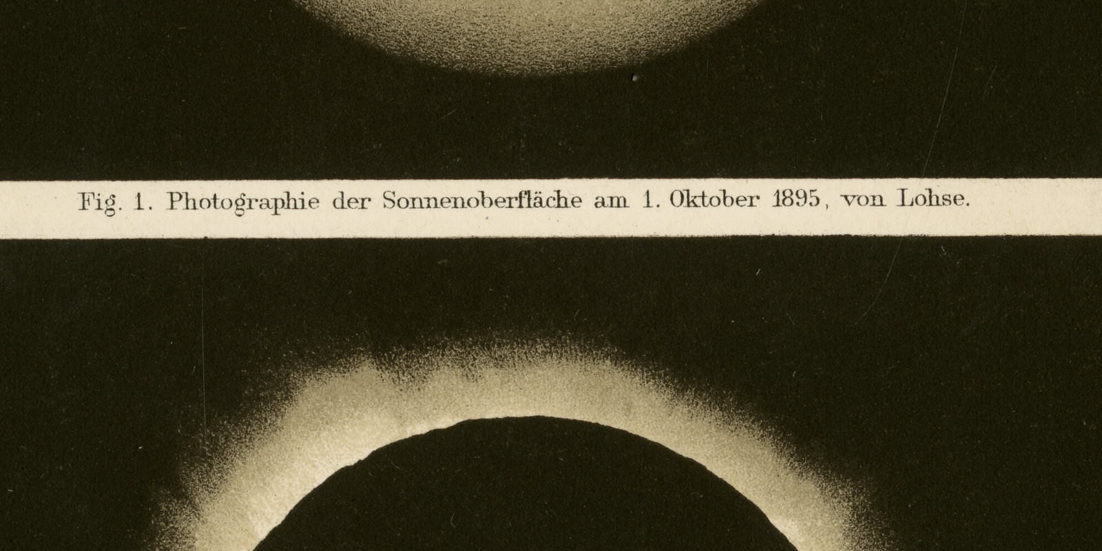 Sonne I ca 1897 historische Bildtafel Chromolithographie