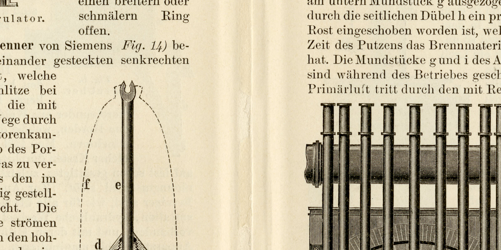Leuchtgasbereitung ca 1896 historische Bildtafel Holzstich