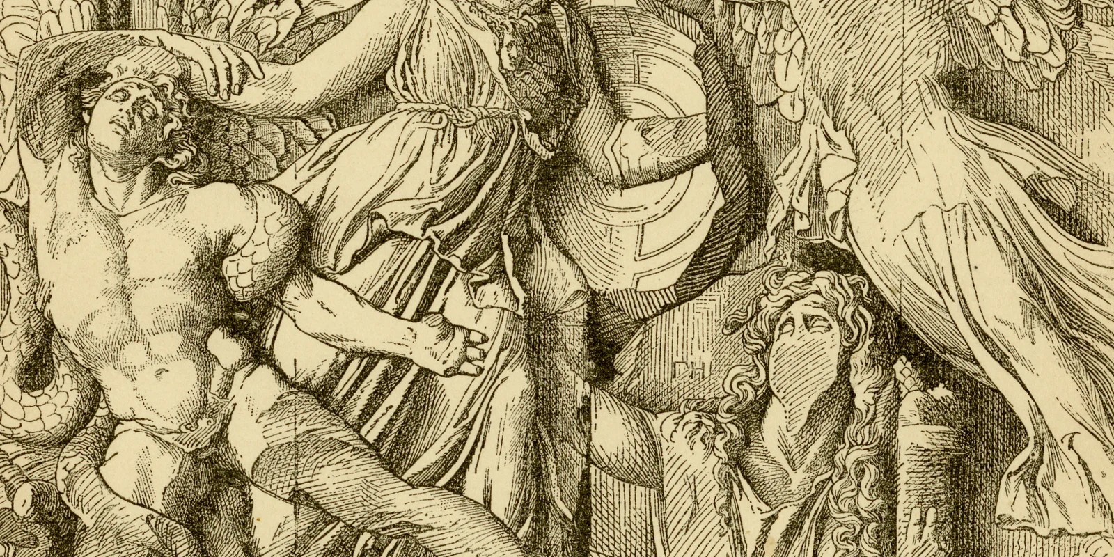 Pergamon Ausgrabungen ca 1885 historische Grafik Holzstich