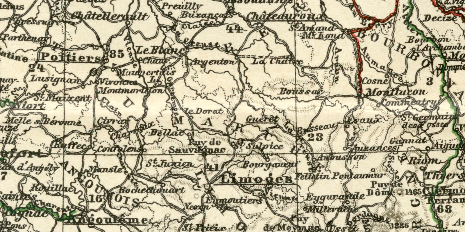 Die Schiffahrtsstrassen von Frankreich und den angrenzenden Gebieten historische Landkarte Lithographie ca 1911