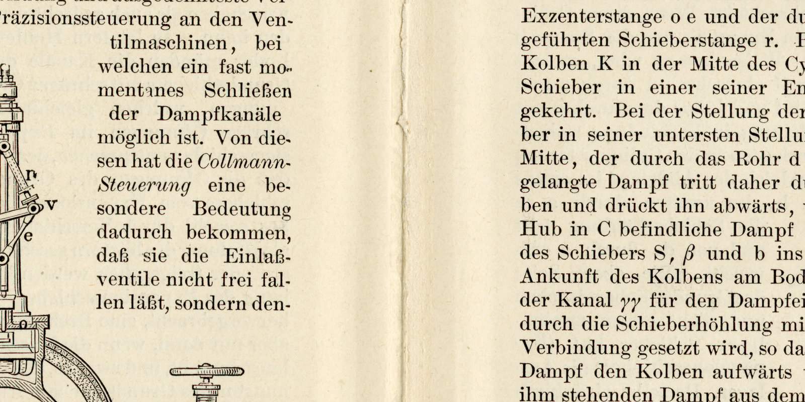 Dampfmaschinen I ca 1894 historische Bildtafel Holzstich