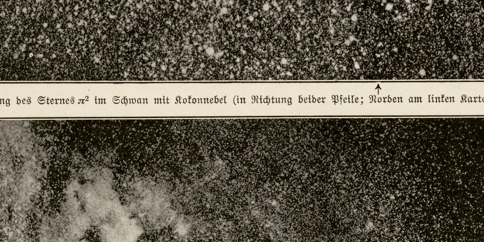 Milchstrasse ca 1928 historische Bildtafel Autotypie