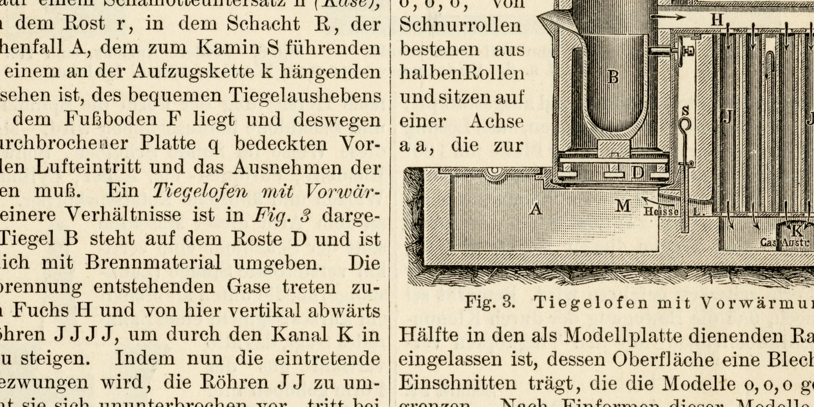 Gießerei ca 1894 historische Bildtafel Holzstich