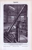 Der Stich zeigt den Großen Refraktor der Sternwarte in Pulkowa. Hier in einem Abdruck aus 1893. Das Pulkowa Observatorium ist die bekannteste Sternwarte Russlands.