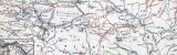 Asien + Zentralasien Landkarte Forschungsreisen Mittelalter und Neuzeit ca. 1893 Original der Zeit