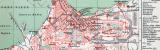 Alexandria Stadtplan ca. 1892 Original der Zeit