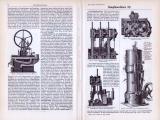 Technische Abhhandlung aus 1893 zum Thema Dampfmaschinen...