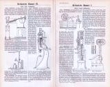 Technische Abhandlung aus 1893 mit Illustrationen zum Thema Mechanische Hämmer.