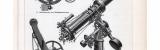 Stich aus 1893 zeigt den Aufbau von Heliometern am...