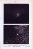 Drucke aus 1893 zeigen astronomische Darstellungen von...