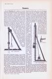 Technische Abhandlung aus 1893 mit Stichen zum Thema Rammen.