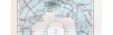 Karte der Südpolarforschungen ca. 1893 Original der...