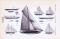 Stich aus 1893 zeigt verschiedene Typen von Segelschiffen.