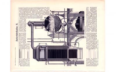 Zuckerfabrikation II. (I. - II.) ca. 1893 Original der Zeit