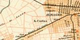 Buenos - Aires historischer Stadtplan Karte Lithographie...