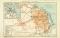 Buenos - Aires historischer Stadtplan Karte Lithographie ca. 1898