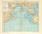 Indischer Ocean historische Landkarte Lithographie ca. 1899