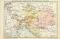 &Ouml;sterreich-Ungarn historische Karte Lithographie 1899 Original der Zeit