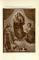 Sixtinische Madonna Gesamtbild Chromolithpgraphie 1891 Original der Zeit