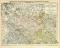 Rheinprovinz Westfalen Hessen Nassau und Grossherzogtum Hessen I. Nördlicher Teil historische Landkarte Lithographie ca. 1899