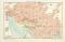 Washington historischer Stadtplan Karte Lithographie ca. 1899