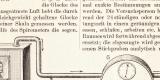 Apparate zur Atmungsphysiologie historischer Druck Holzstich ca. 1902