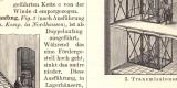 Aufz&uuml;ge historischer Druck Holzstich ca. 1902