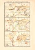 Verbreitung Haussäugetiere historische Landkarte...