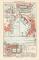 Hafenanlagen historische Landkarte Lithographie ca. 1904