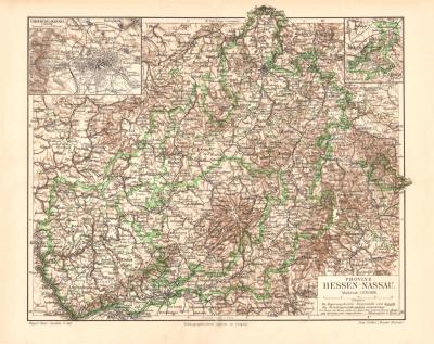 1909 antik Königreich Sachsen Geologie historische Landkarte Lithographie ca 