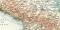 Italien N&ouml;rdliche H&auml;lfte historische Landkarte Lithographie ca. 1907
