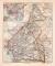 Kamerun historische Landkarte Lithographie ca. 1908