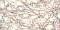Forschungsreisen Asien + Zentralasien historische Landkarte Lithographie ca. 1905