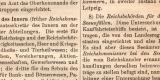 Übersicht der deutschen Reichsbehörden historischer Buchdruck ca. 1907