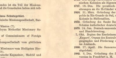 1905 Gedenktage der deutschen Kolonialgeschichte historischer Buchdruck ca 